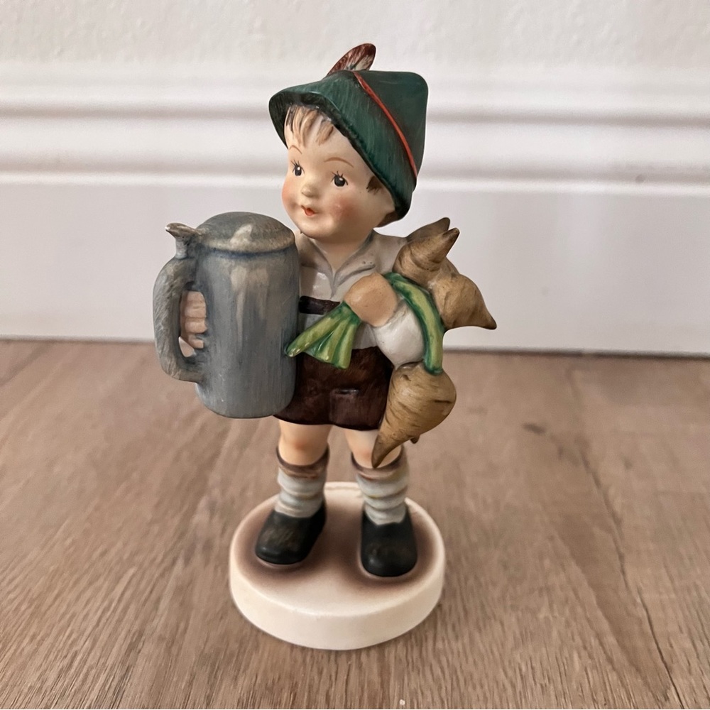 goebel hummel figurine # 87 FOR FATHER large 5.75" TMK 2‎ FULL BEE Vintage RARE